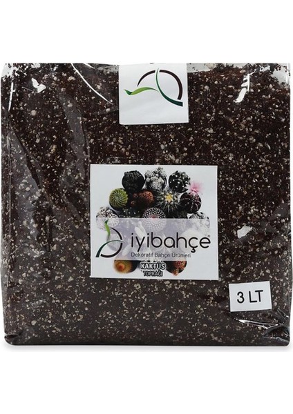Kaktüs - Sukulent Toprağı 3 Lt