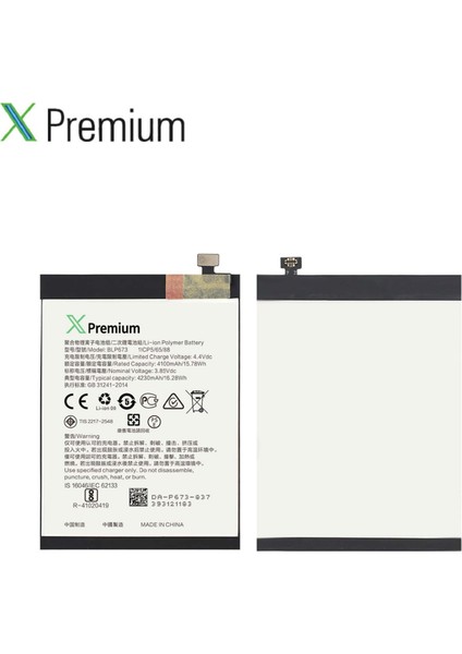 Xpremium Oppo A3S Uyumlu Batarya Pil Süper Yüksek Kalite 4230 Mah BLP673 fırsatları