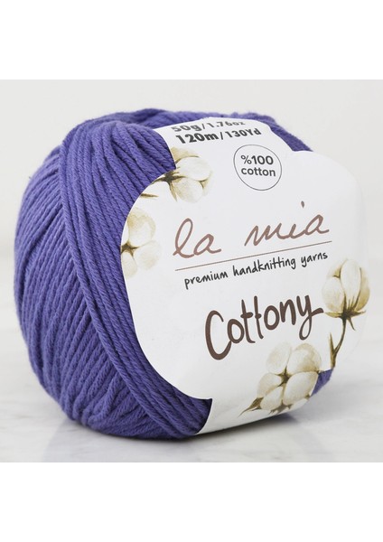 La Mia Cottony Mor Bebek El Örgü Ipi - P27 - 33659