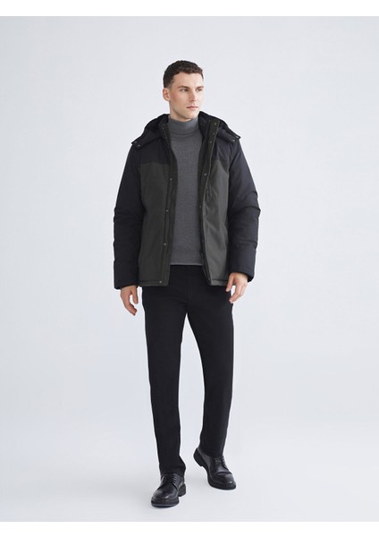 Yeni Sezon Standart Kalıp Kapüşonlu Erkek Mont fiyatları