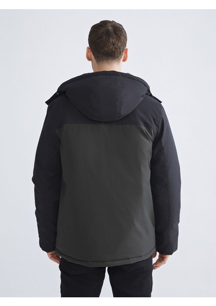 Yeni Sezon Standart Kalıp Kapüşonlu Erkek Mont indirimleri