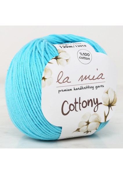 La Mia Cottony Turkuaz Bebek El Örgü Ipi - P29 - 33661