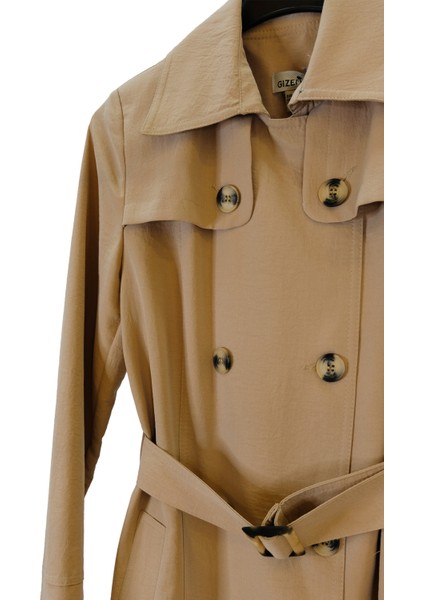 4102 kruvaze düğmeli trenç modelleri