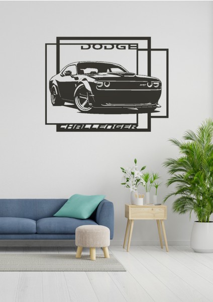 Dodge Charger Araba Figürlü Metal Duvar Tablosu fiyatları