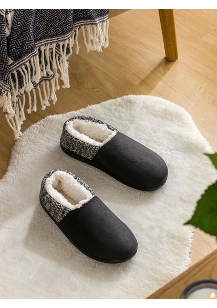 Yeni Sezon Içi Kürklü Erkek Ev Botu Panduf