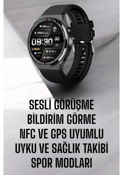 Akıllı Saat Nabız Sensörlü Bildirim Görebilen Spor Modları Gps Takibi fiyatları