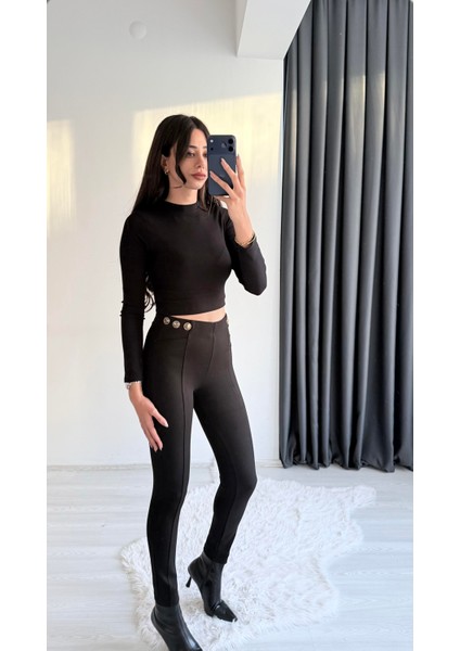 Frecans Gold Düğme Detaylı Toparlayıcı Tayt fiyatları