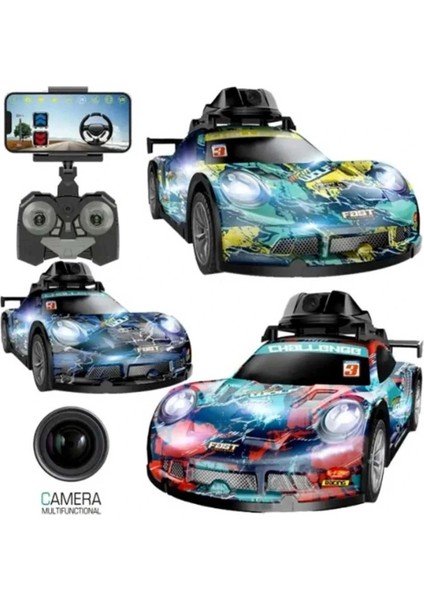 Kumandalı Kameralı Wi-Fi Şarjlı Araba LH-C076