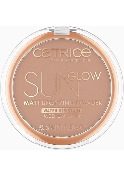 Catrıce Glown Mat Bronzlaştırıcı Pudra,lüks Işıltı & Kontür