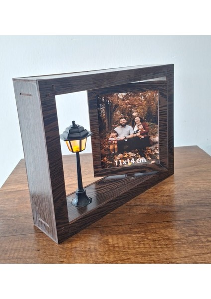 El Yapımı Ahşap Dönen Çerçeve Işıklı Sokak Lambası indirimleri