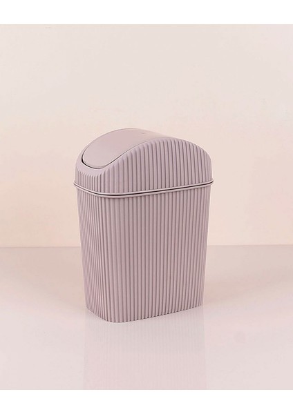 Döner Kapaklı Çöp Kovası 2.5 Lt + Çift Kademeli Lotus Sabunluk - 2li Set U2P9L7 modelleri