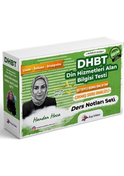 2026 Din Hizmetleri Alan Bilgisi Testi Dhbt Çıkmış Soru Analizli Konu Anlatım Seti 13 Fasikül Dizgi