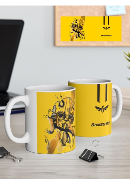 Transformers "bumblebee" Baskılı Porselen Kupa Bardak
