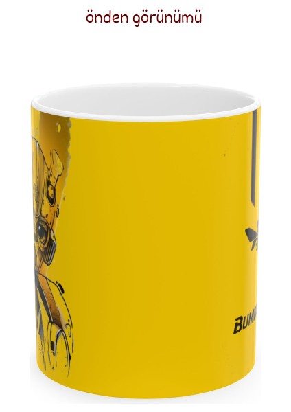 Transformers "bumblebee" Baskılı Porselen Kupa Bardak fırsatları
