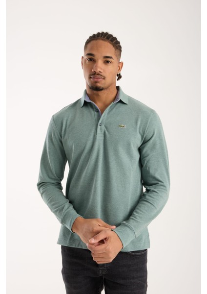 Polo Uzun Kol Çağla Yeşili Regular Fit fiyatları