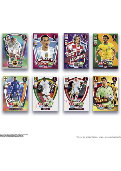 Dünya Kupası Panini Fıfa 2022 Adrenalyn Xl Qatar World Cup Trading Kartı (8 Paket 64 Kart) fırsatları