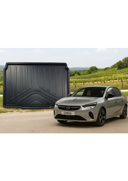 Opel Corsa F Uyumlu 3D Bagaj Havuzu Premium fiyatları