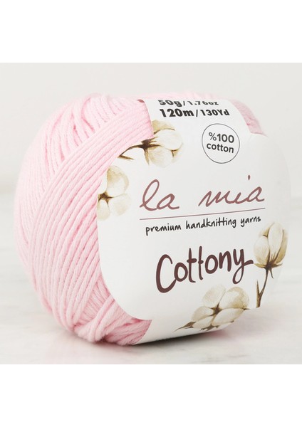 La Mia Cottony Pembe Bebek El Örgü Ipi - P13-L013 - 33564