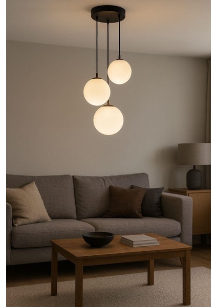 Ferluce Kartopu 3 Lu Siyah - Opal