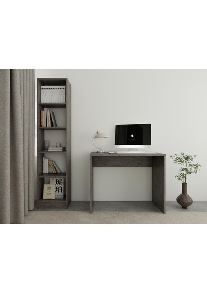 Çalışma Ofis Bilgisayar Masası Hanoi-Beyaz