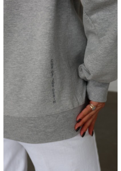 Kapüşonlu Oversize Basic Sweat fırsatları