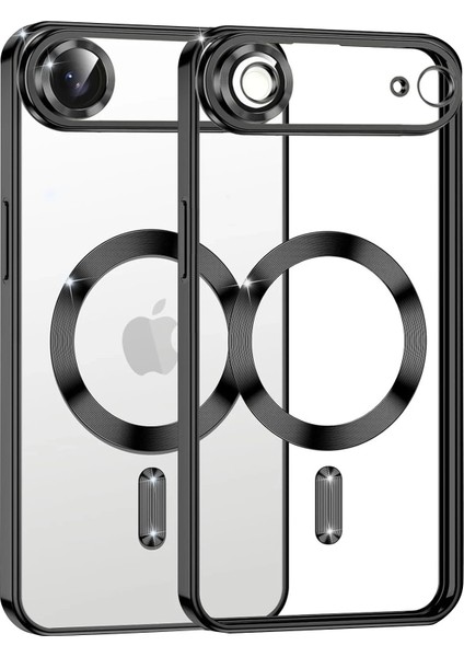 Apple iPhone 17 Air Kross Magneticsafe Kapak - SIYAH-(5796) - MCT4471-5910