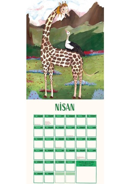 2026 Çocuk Takvimi - Kolektif fiyatları