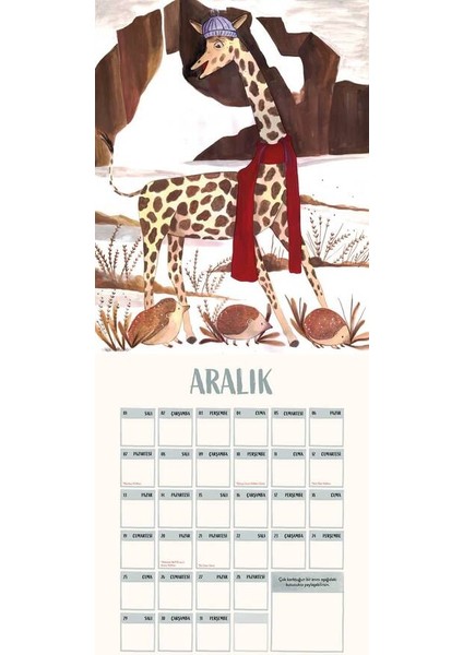 2026 Çocuk Takvimi - Kolektif modelleri