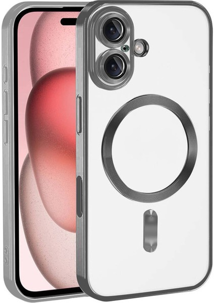 Apple iPhone 17 Kross Magneticsafe Kapak - Titan GRI-(5796) - MCT4274-4401