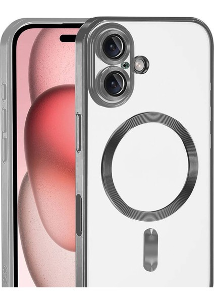 Apple iPhone 17 Kross Magneticsafe Kapak - Titan GRI-(5796) - MCT4274-4401 fiyatları