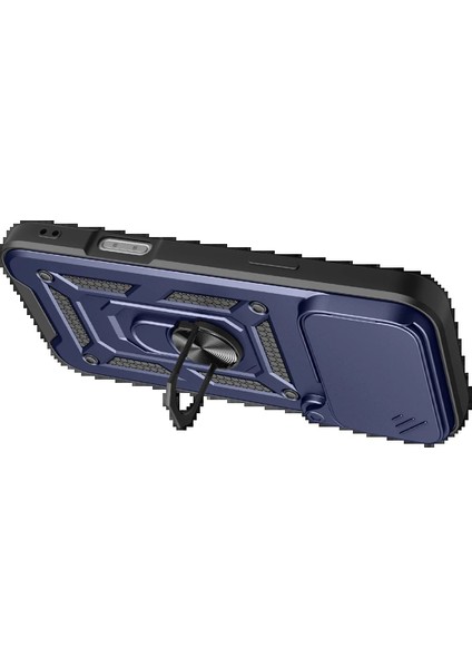 Apple iPhone 17 Pro Max Pars Lens Yüzüklü Silikon - LACIVERT-(5796) - MCT8883-2021 fiyatları