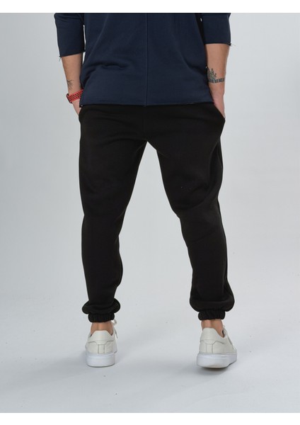 Şardonlu Siyah Erkek Jogger Eşofman COC2556 indirimleri
