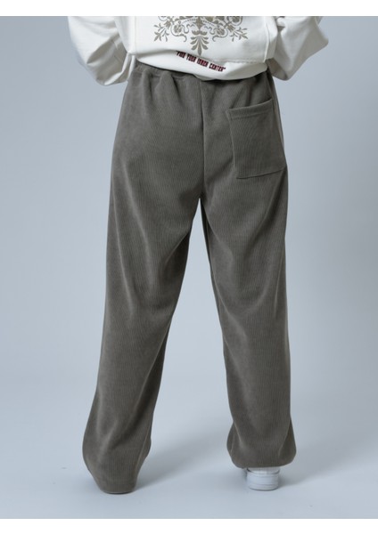 Oversize Gri Kadın Baggy Eşofman COC2532 fırsatları