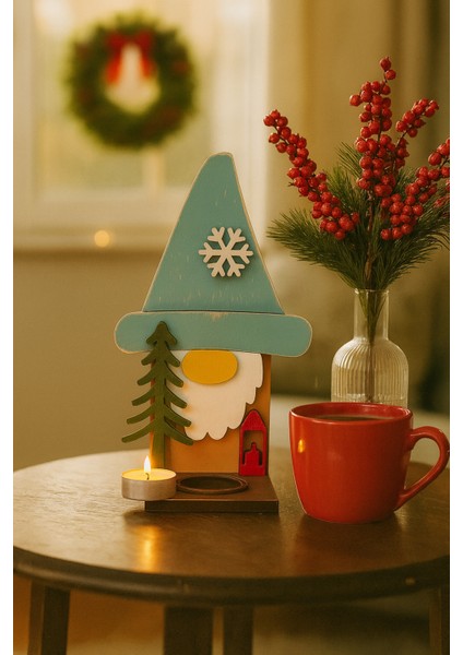 23 cm Gri Cüce Mumluk