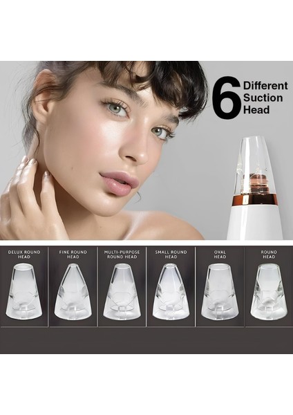 6 Başlıklı Vakumlu Siyah Nokta Temizleyici modelleri