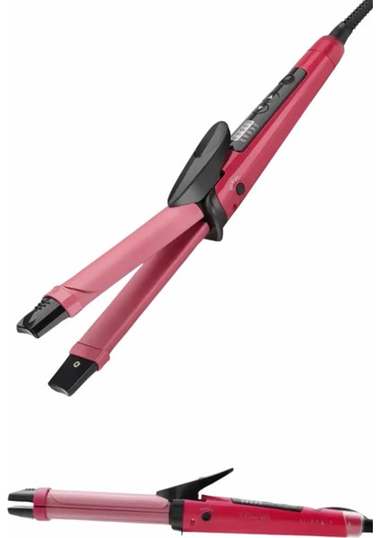 Saç Şekillendirici Düzleştirici ve Maşa Özellikli Şekillendirici Seramik Kapl - SBS6249-5763 fiyatları