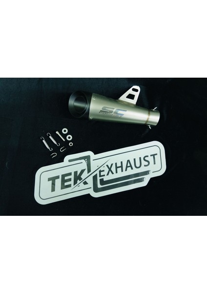 Sc Project Tüp Egzoz – Siyah