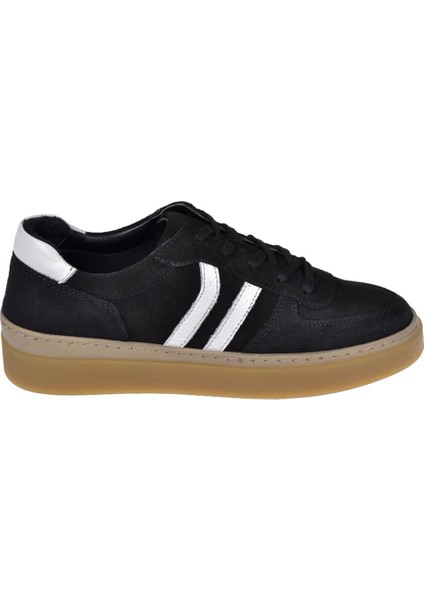 Hakiki Deri Kadın Spor Ayakkabı BL-1421 Siyah Süet fiyatları