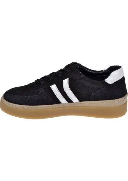 Hakiki Deri Kadın Spor Ayakkabı BL-1421 Siyah Süet modelleri