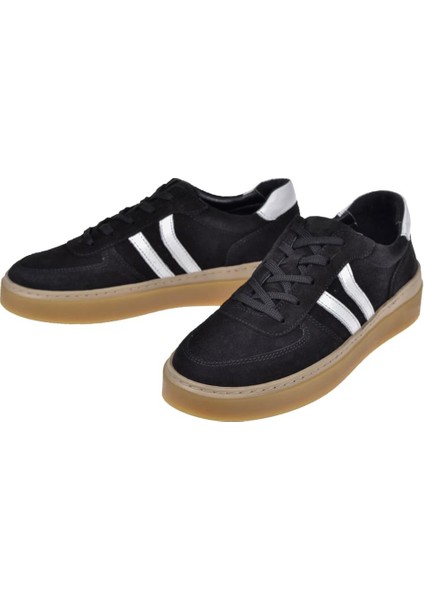 Hakiki Deri Kadın Spor Ayakkabı BL-1421 Siyah Süet fırsatları
