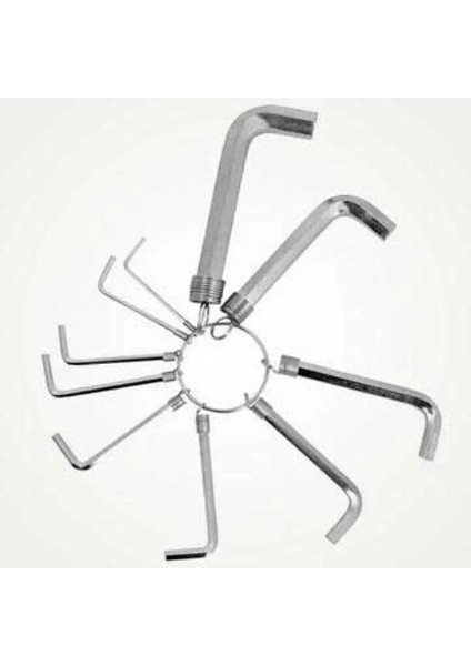 Allen Anahtar Takım Altı Köşeli 10 Parça Alyan (5047) indirimleri