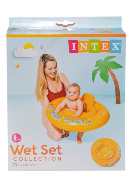 IBF56585 Intex Sarı Baby Float 70 cm 6-12 Ay modelleri