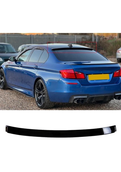 Bmw F10 2011-2017 5.seri Parlak Siyah Cam Üstü Spoyler