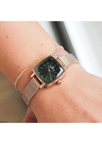 DK351217 Çelik Hasır Kordonlu Kadın Kol Saati fiyatları