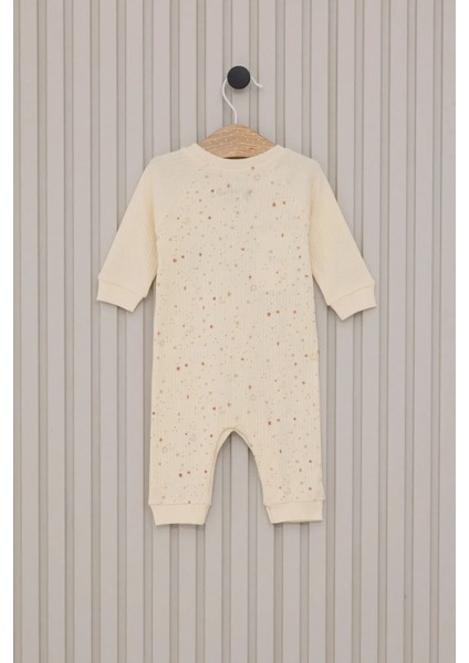 Kız Bebek Uzun Kol Patiksiz Tulum Krem modelleri