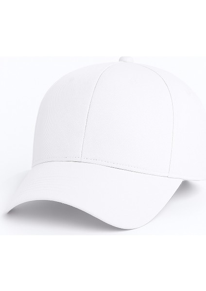 Arkası Cırtlı Ayarlanabilir Unisex Beyzbol Sade Şapka Kadın Şapka Erkek Şapka Yazlık Şapka