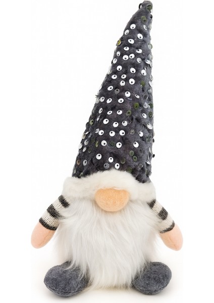 22 cm Gri Pullu Peluş Şans Cücesi fiyatları