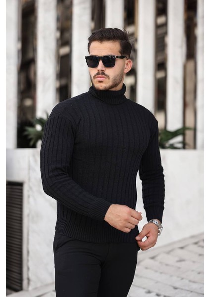 Boğazlı Triko Kazak