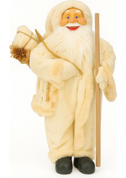 47 cm Beyaz Kürklü Noel Baba fiyatları