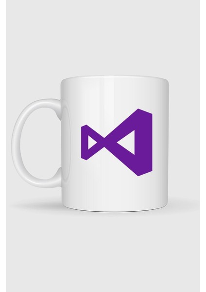Visual Studio Logo Tasarımlı Kupa Bardak fiyatları